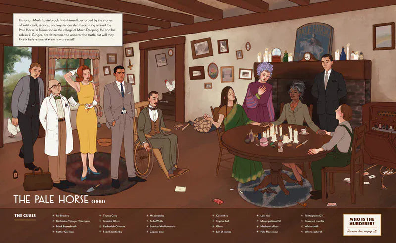 Chronicle Books Gifts Agatha Christie Seek-and-Find