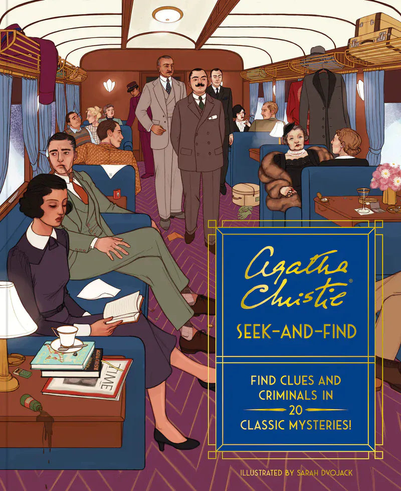 Chronicle Books Gifts Agatha Christie Seek-and-Find