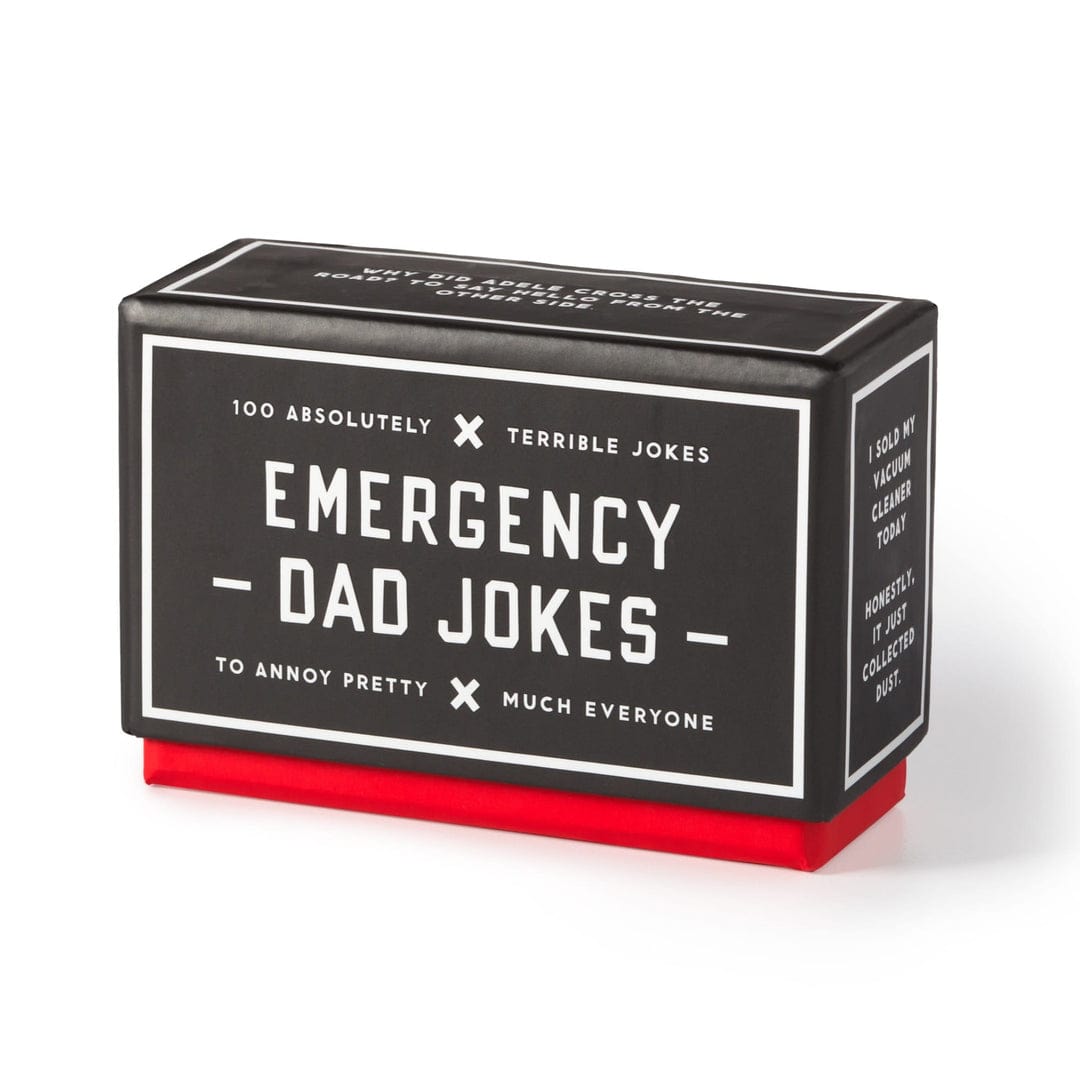Chronicle Books Gifts Card Set Emergency Dad Jokes