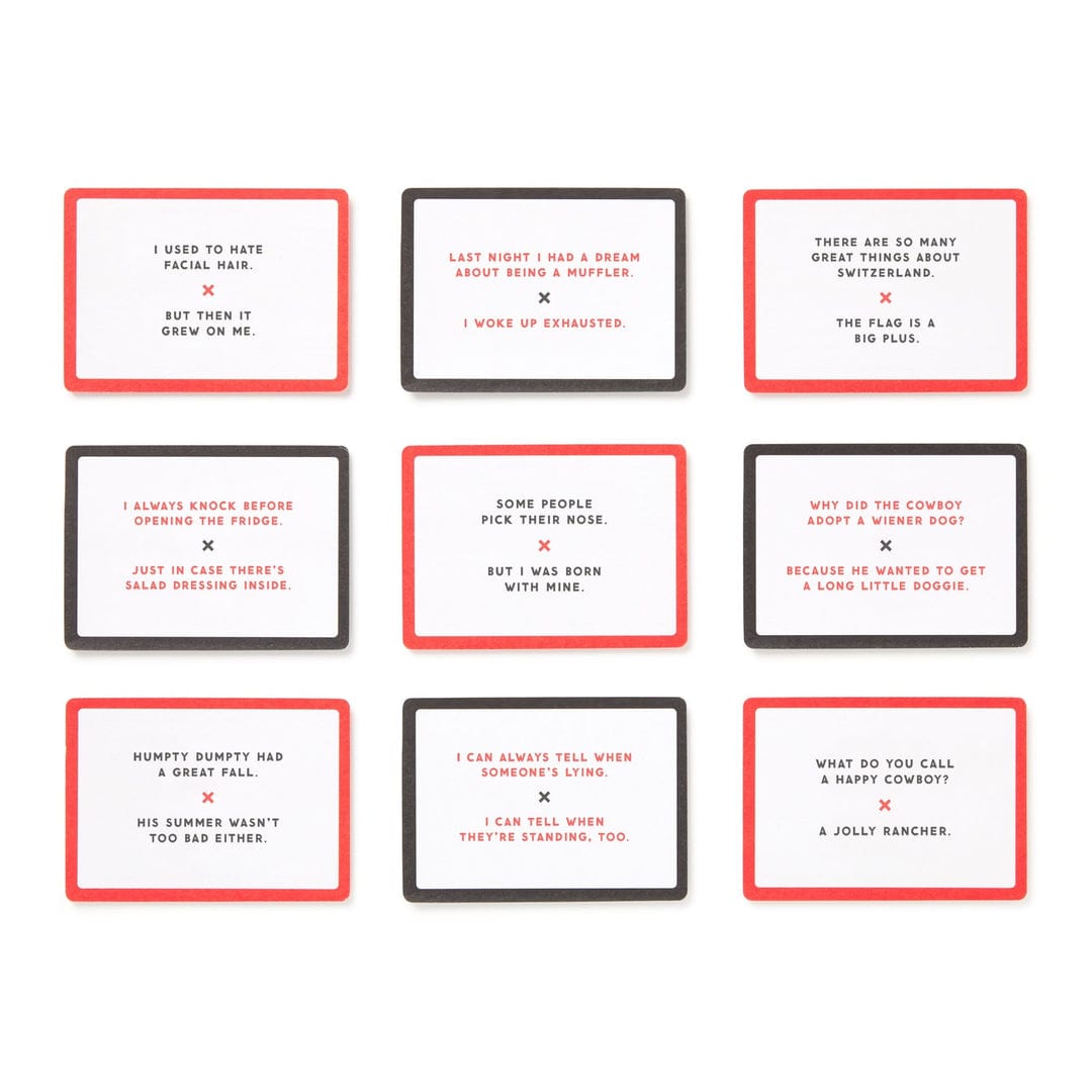 Chronicle Books Gifts Card Set Emergency Dad Jokes