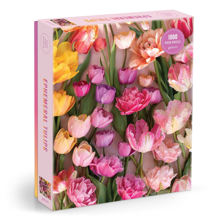 Chronicle Books Gifts Ephemeral Tulips 1000 Piece Puzzle