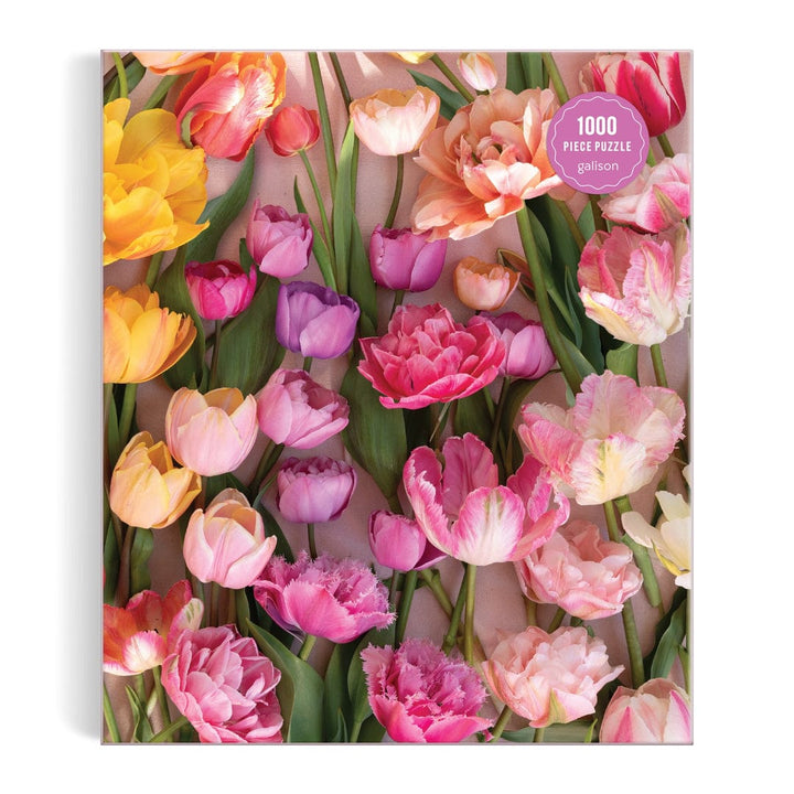 Chronicle Books Gifts Ephemeral Tulips 1000 Piece Puzzle