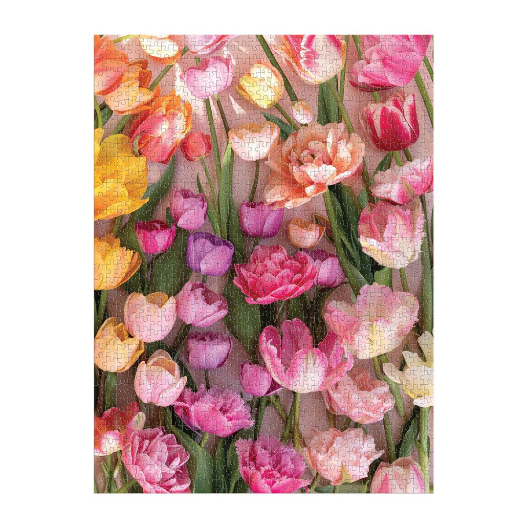 Chronicle Books Gifts Ephemeral Tulips 1000 Piece Puzzle