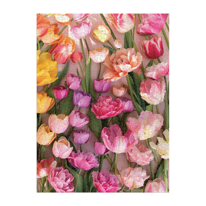Chronicle Books Gifts Ephemeral Tulips 1000 Piece Puzzle