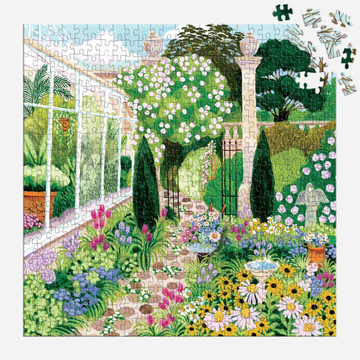 Chronicle Books Gifts Evergreen Gardens 500 Piece Puzzle