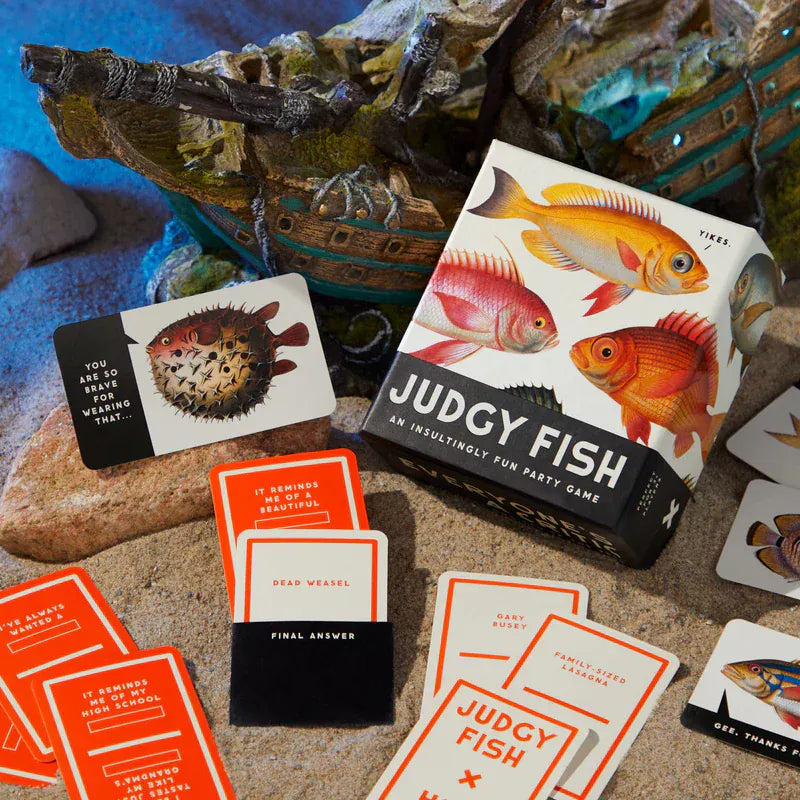 Chronicle Books Gifts Judgy Fish Game