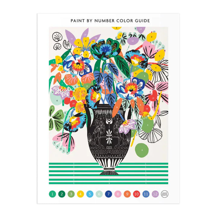 Chronicle Books Gifts Kitty McCall Etruscan Vase 9 x 12" Paint by Number Kit