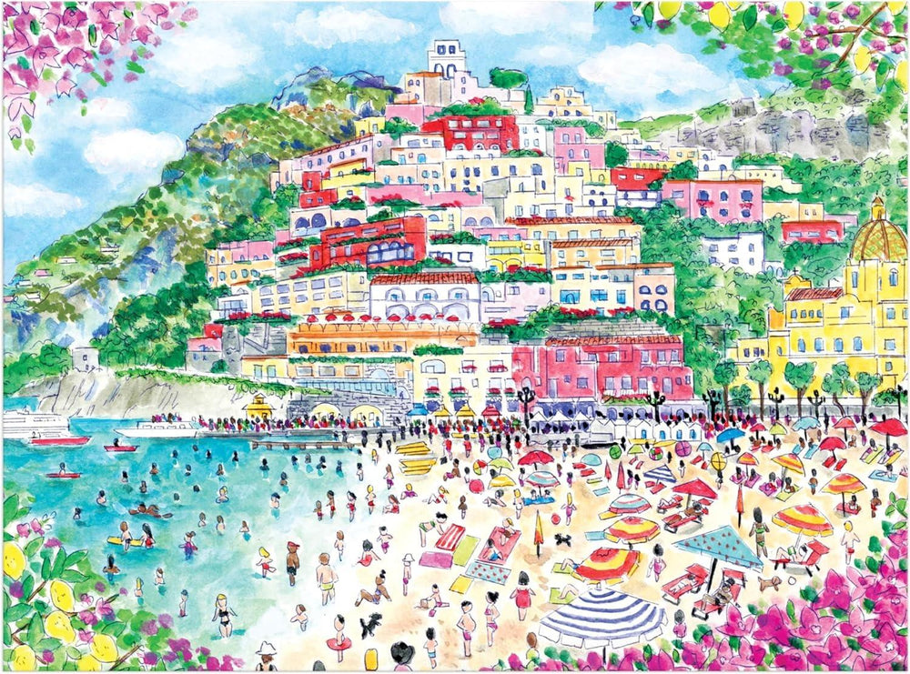 Chronicle Books Gifts Michael Storrings Coast of Italy 1000 Piece Puzzle