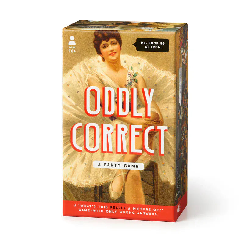 Chronicle Books Gifts Oddly Correct Party Game
