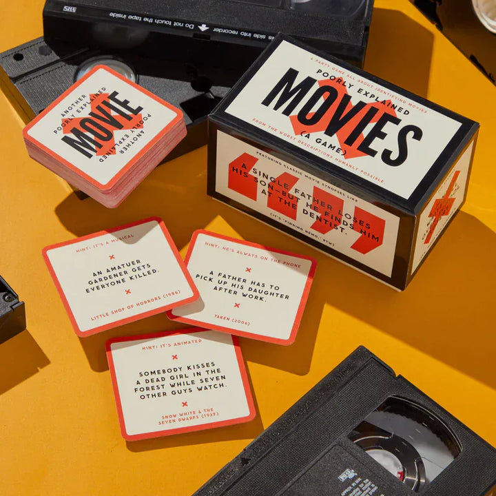 Chronicle Books Gifts Poorly Explained Movies Game