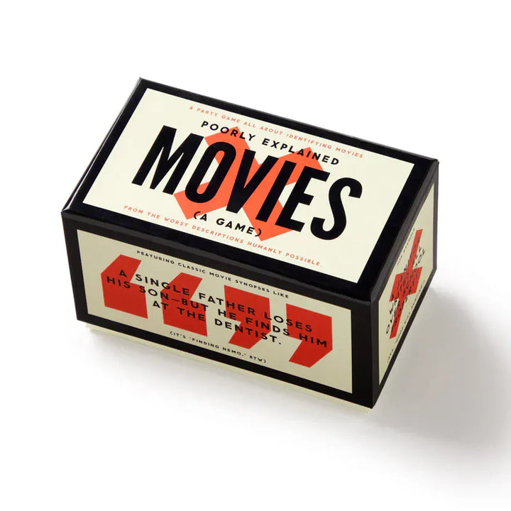 Chronicle Books Gifts Poorly Explained Movies Game