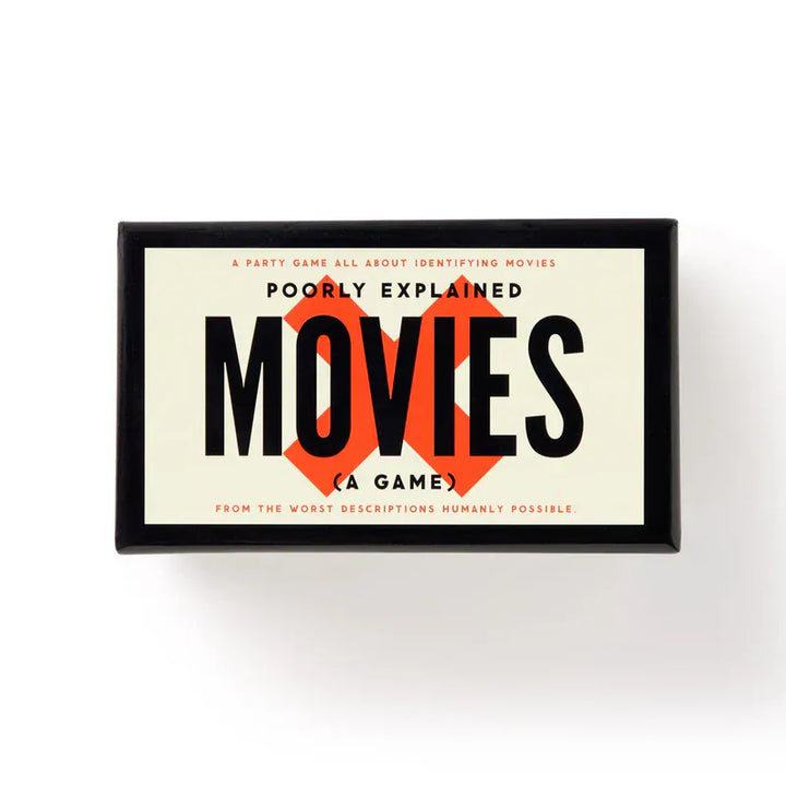 Chronicle Books Gifts Poorly Explained Movies Game