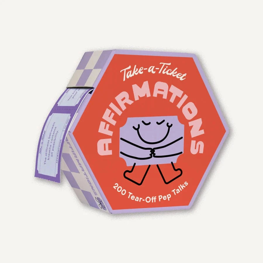 Chronicle Books Gifts Take-a-Ticket: Affirmations