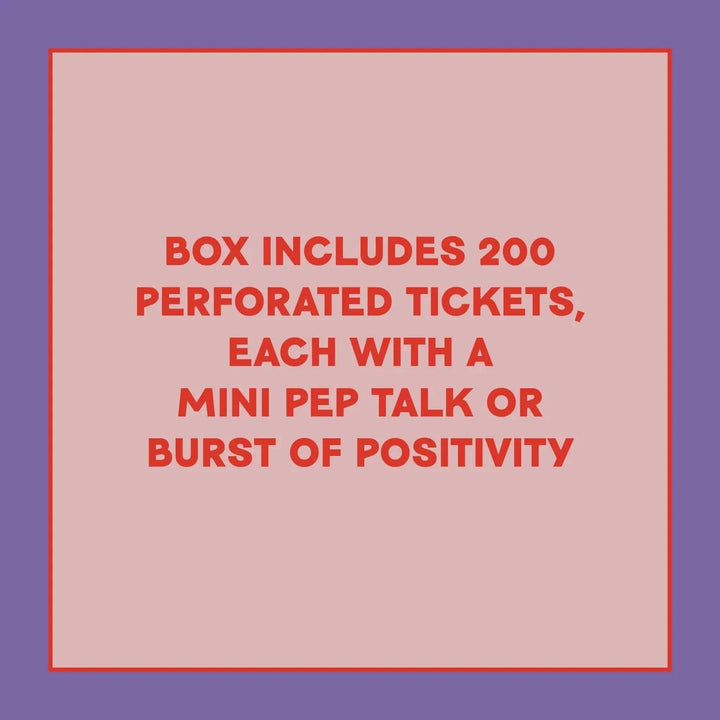 Chronicle Books Gifts Take-a-Ticket: Affirmations