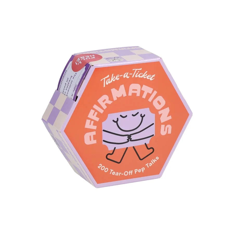 Chronicle Books Gifts Take-a-Ticket: Affirmations
