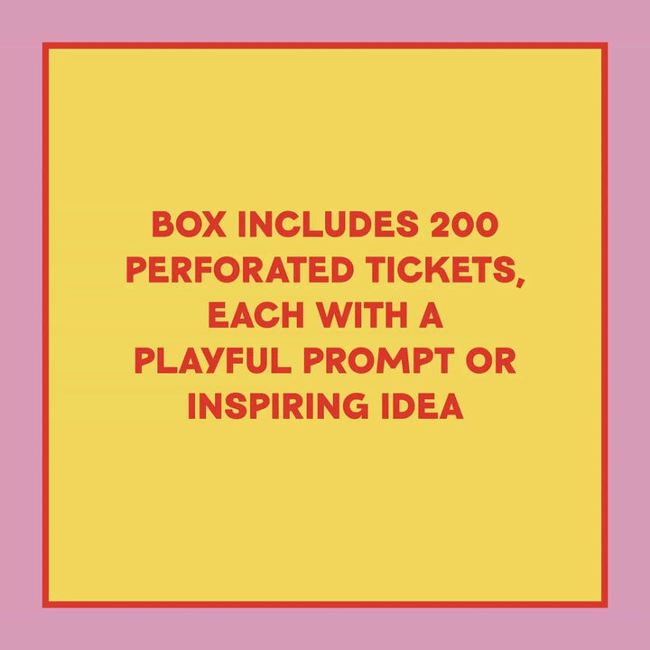 Chronicle Books Gifts Take-a-Ticket: Creativity