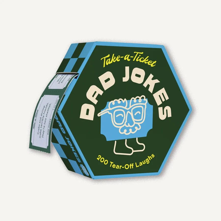 Chronicle Books Gifts Take-a-Ticket: Dad Jokes