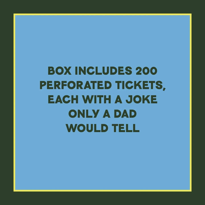 Chronicle Books Gifts Take-a-Ticket: Dad Jokes