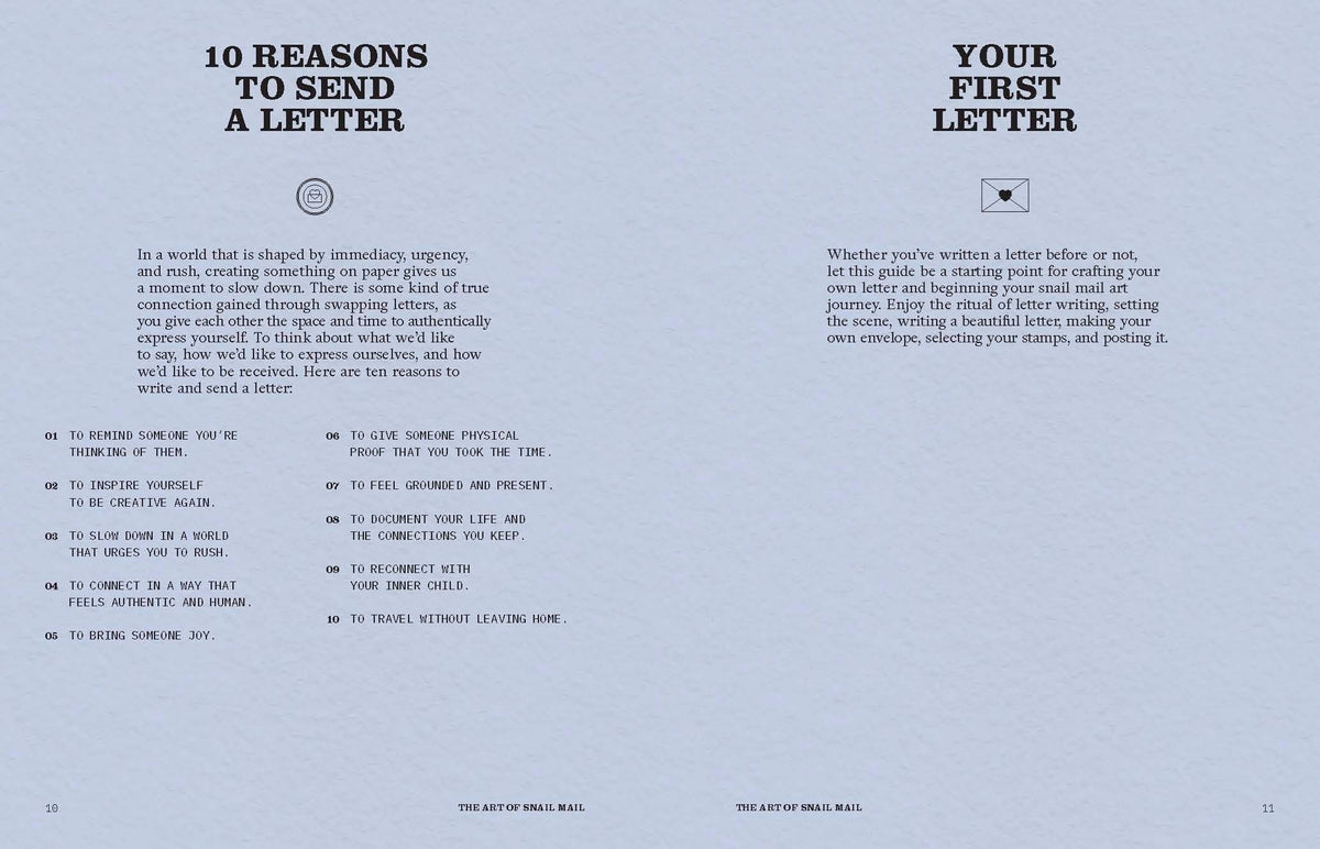 Chronicle Books Gifts The Art of Snail Mail