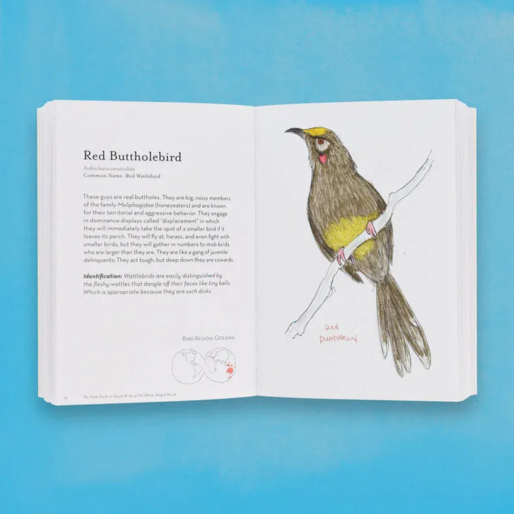 Chronicle Books Gifts The Field Guide To Dumb Birds of the Whole Stupid World