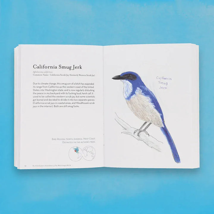Chronicle Books Gifts The Field Guide To Dumb Birds of the Whole Stupid World