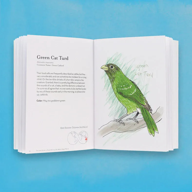 Chronicle Books Gifts The Field Guide To Dumb Birds of the Whole Stupid World