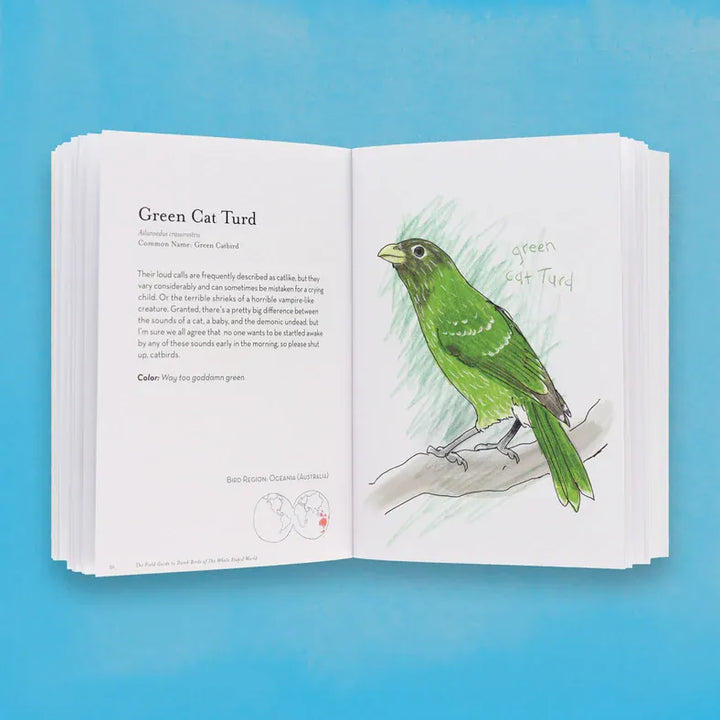 Chronicle Books Gifts The Field Guide To Dumb Birds of the Whole Stupid World