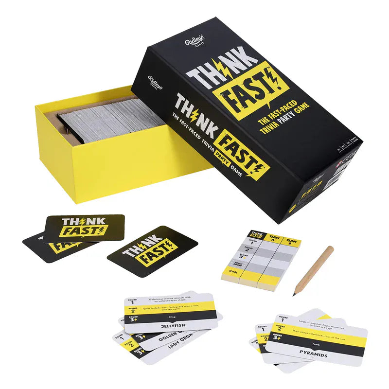 Chronicle Books Gifts Think Fast! Party Game