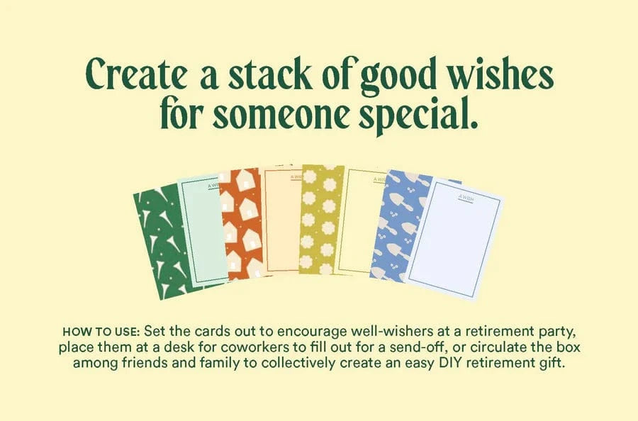 Chronicle Books Gifts Wishes for Your Retirement