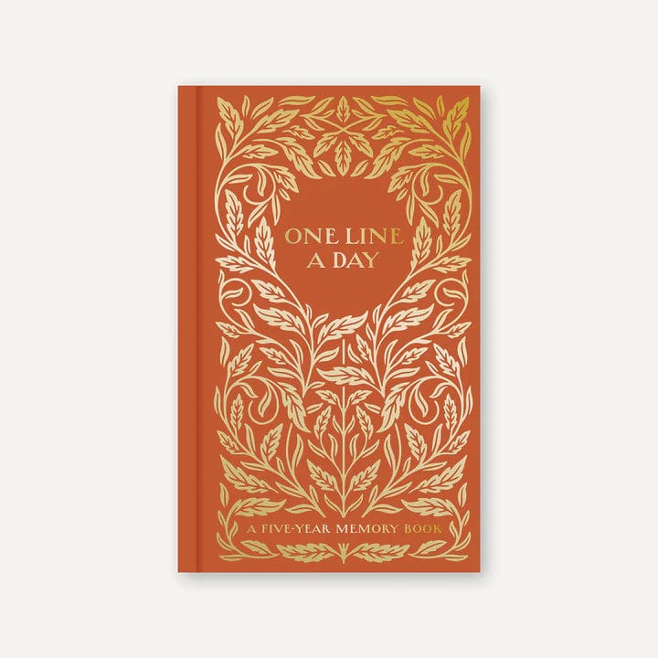 Chronicle Books Journal Gilded One Line a Day