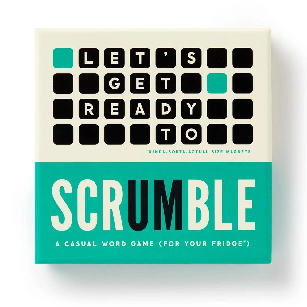 Chronicle Books Magnet Scrumble Magnetic Fridge Game