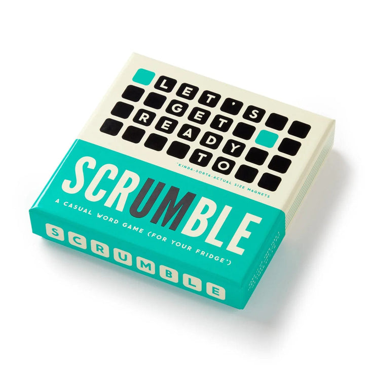 Chronicle Books Magnet Scrumble Magnetic Fridge Game