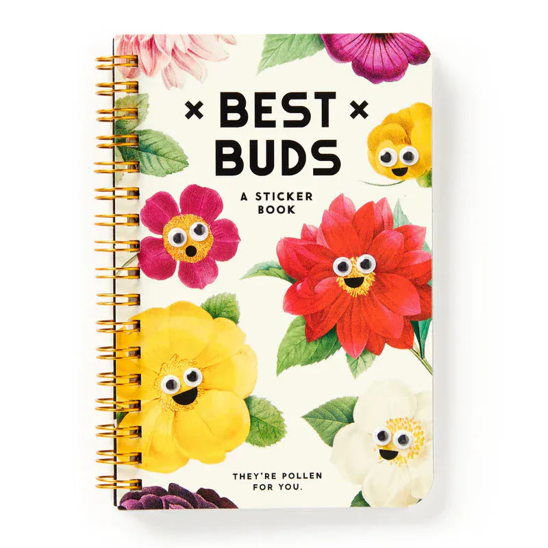Chronicle Books Paper Best Buds Googly Sticker Book