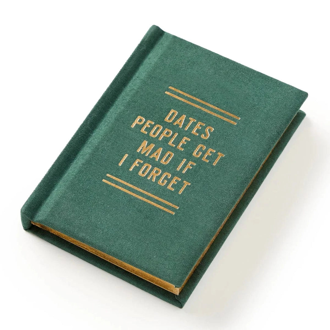 Chronicle Books Paper Dates People Get Mad If I Forget Tiny Diary