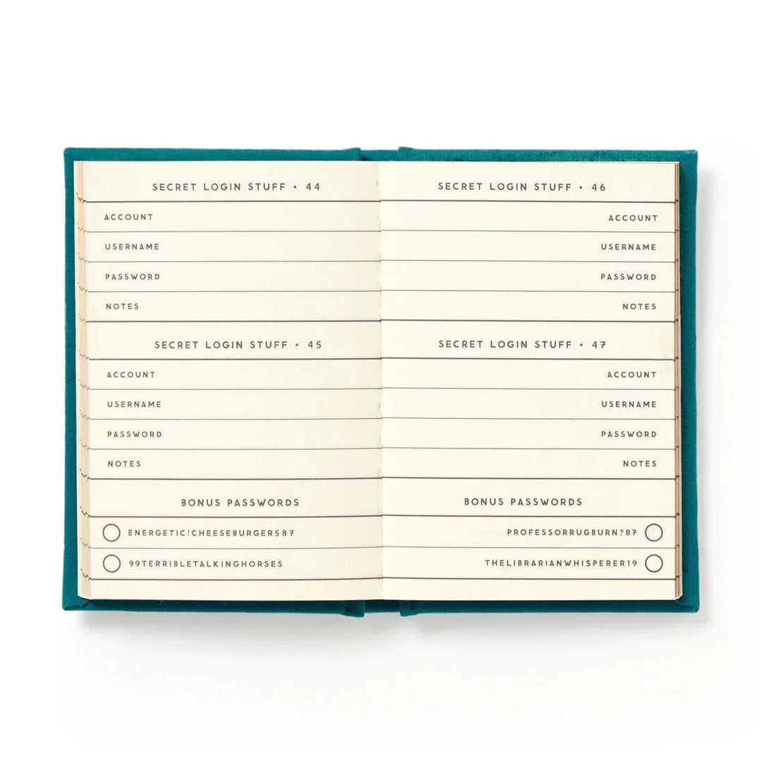 Chronicle Books Paper Definitely Not My Passwords - Password Diary