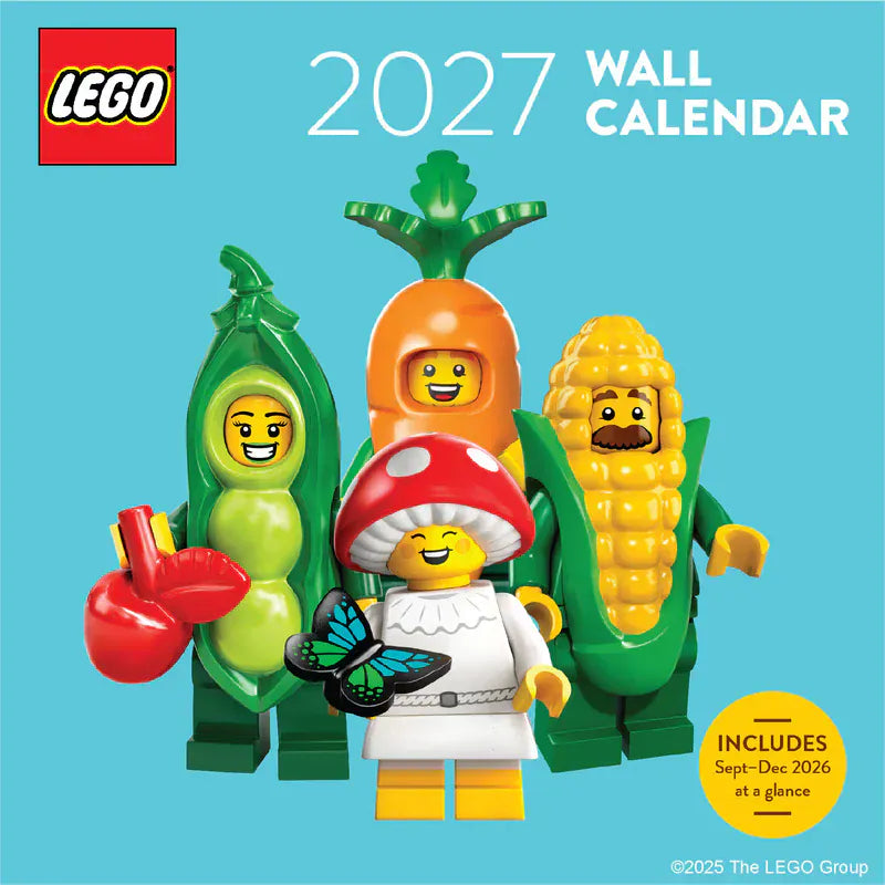 Chronicle Books Paper LEGO 2027 Wall Calendar