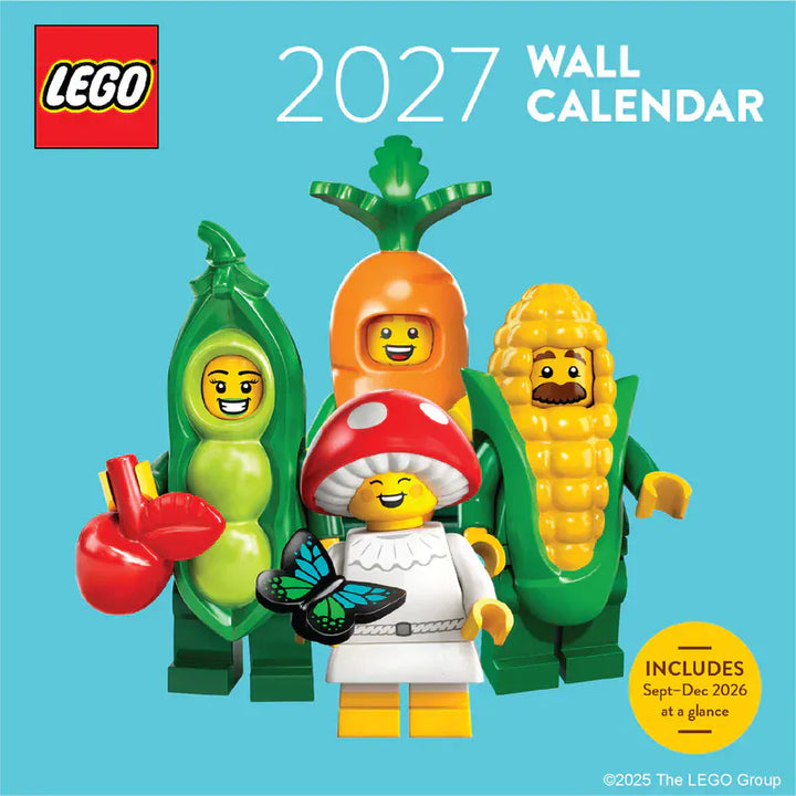 Chronicle Books Paper LEGO 2027 Wall Calendar