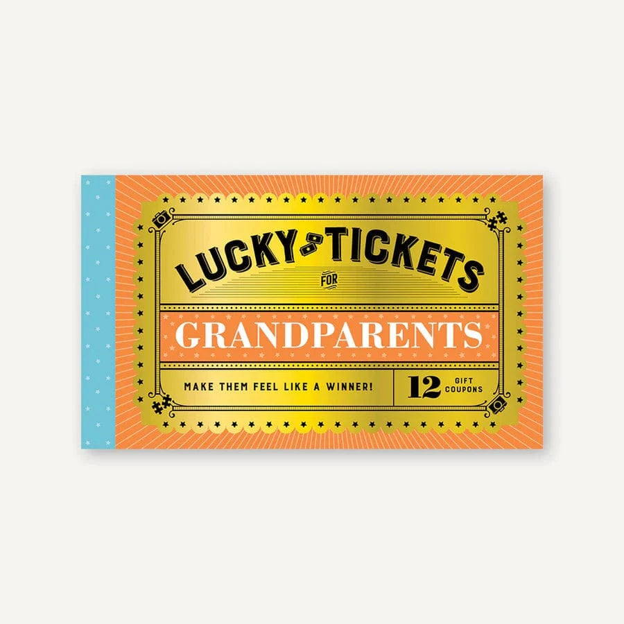 Chronicle Books Paper Lucky Tickets for Grandparents