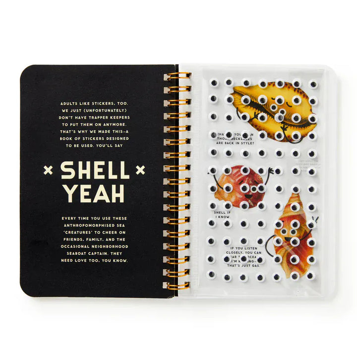 Chronicle Books Paper Shell Yeah Sticker Book