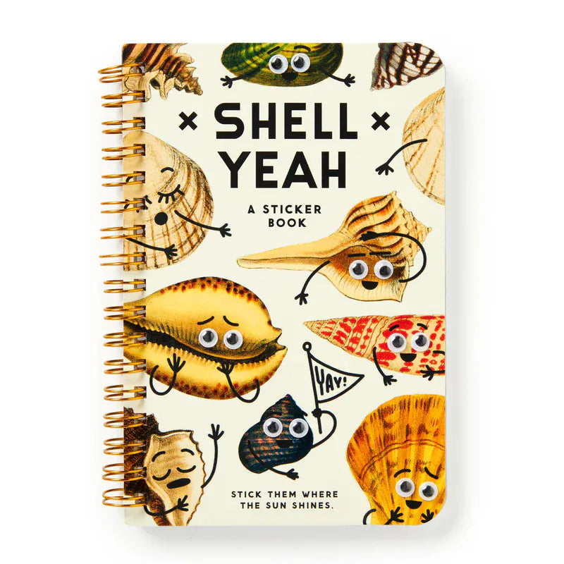 Chronicle Books Paper Shell Yeah Sticker Book