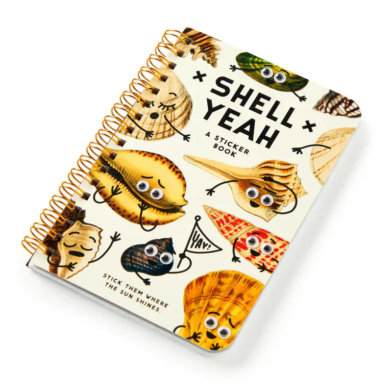 Chronicle Books Paper Shell Yeah Sticker Book