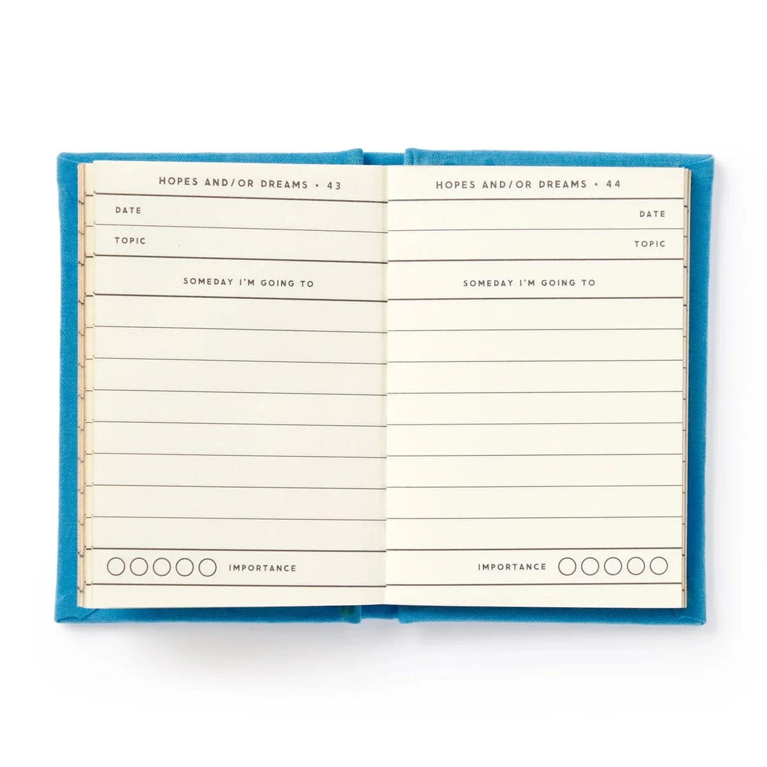 Chronicle Books Paper Tiny Hopes and Dreams Tiny Diary