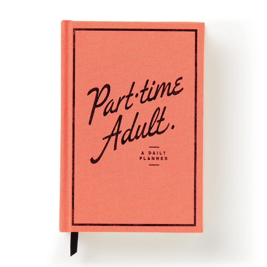 Chronicle Books Planner Part-Time Adult Undated Daily Planner