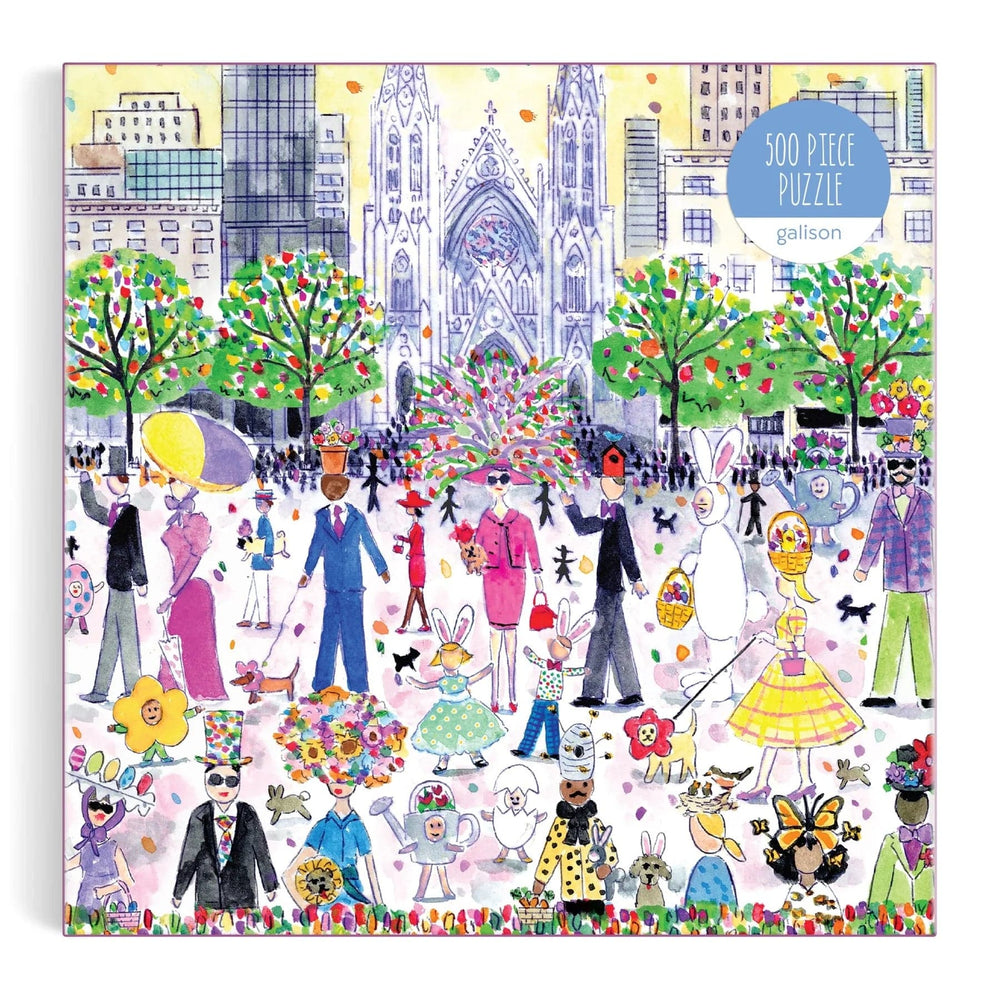 Chronicle Books Puzzle Michael Storrings Easter Parade 500 Piece Puzzle