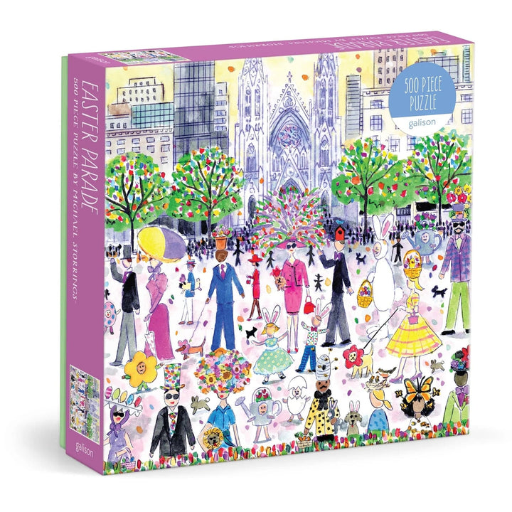 Chronicle Books Puzzle Michael Storrings Easter Parade 500 Piece Puzzle