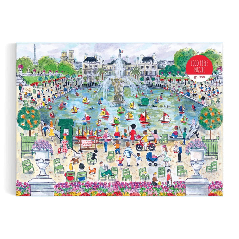 Chronicle Books Puzzle Michael Storrings Springtime in Paris 1000 Piece Puzzle