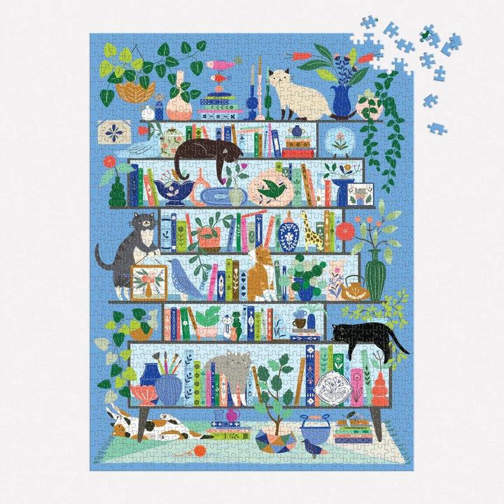 Chronicle Books Puzzle Purrfect Nook 1000 Piece Puzzle