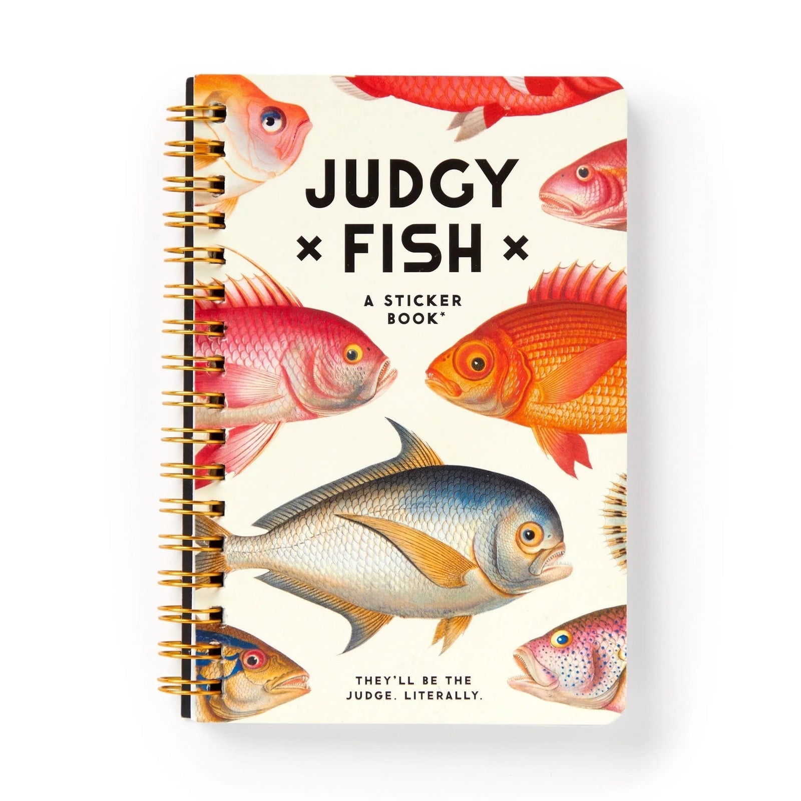 Chronicle Books Sticker Book Judgy Fish Sticker Book