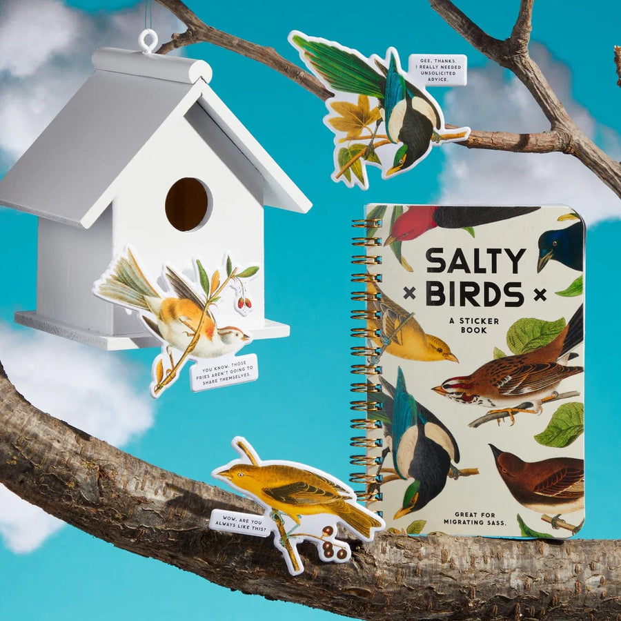 Chronicle Books Sticker Book Salty Birds Sticker Book