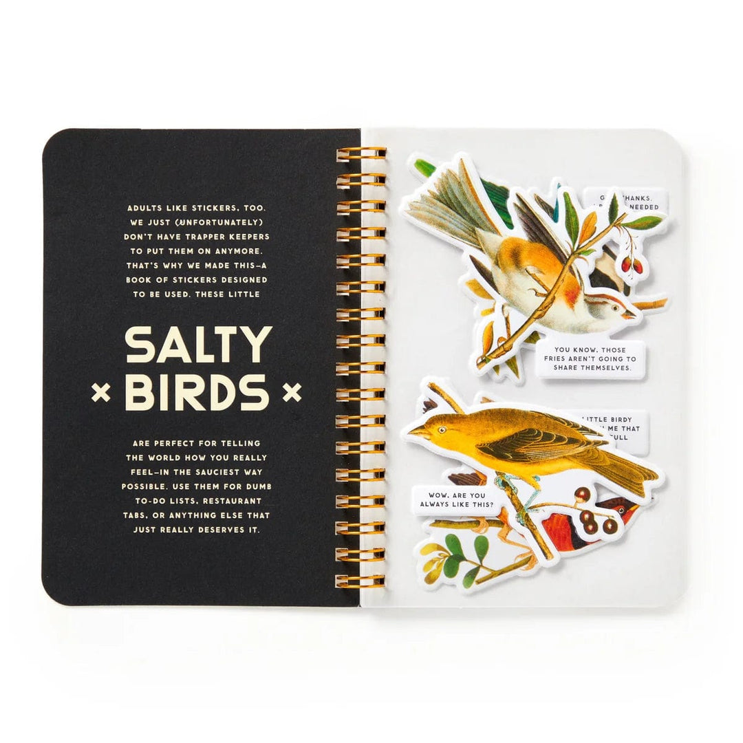 Chronicle Books Sticker Book Salty Birds Sticker Book